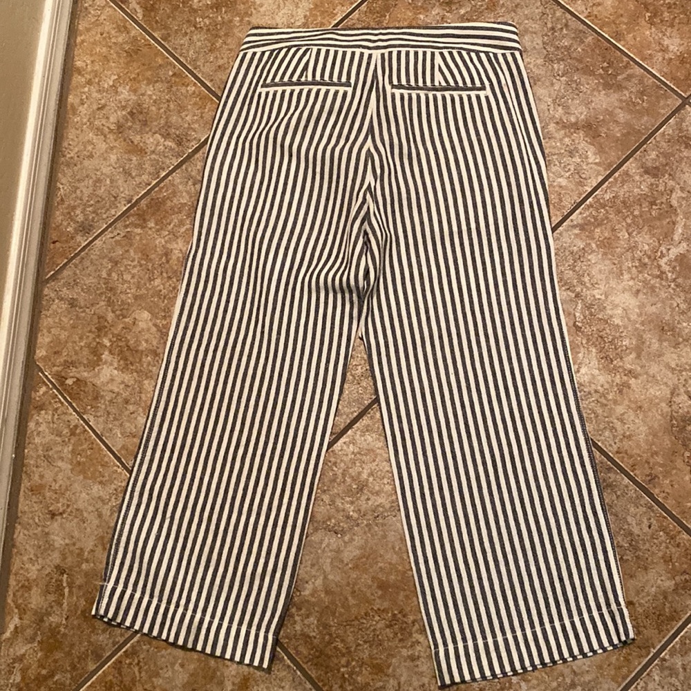 Sanctuary striped capri pants black white - Picture 5 of 7
